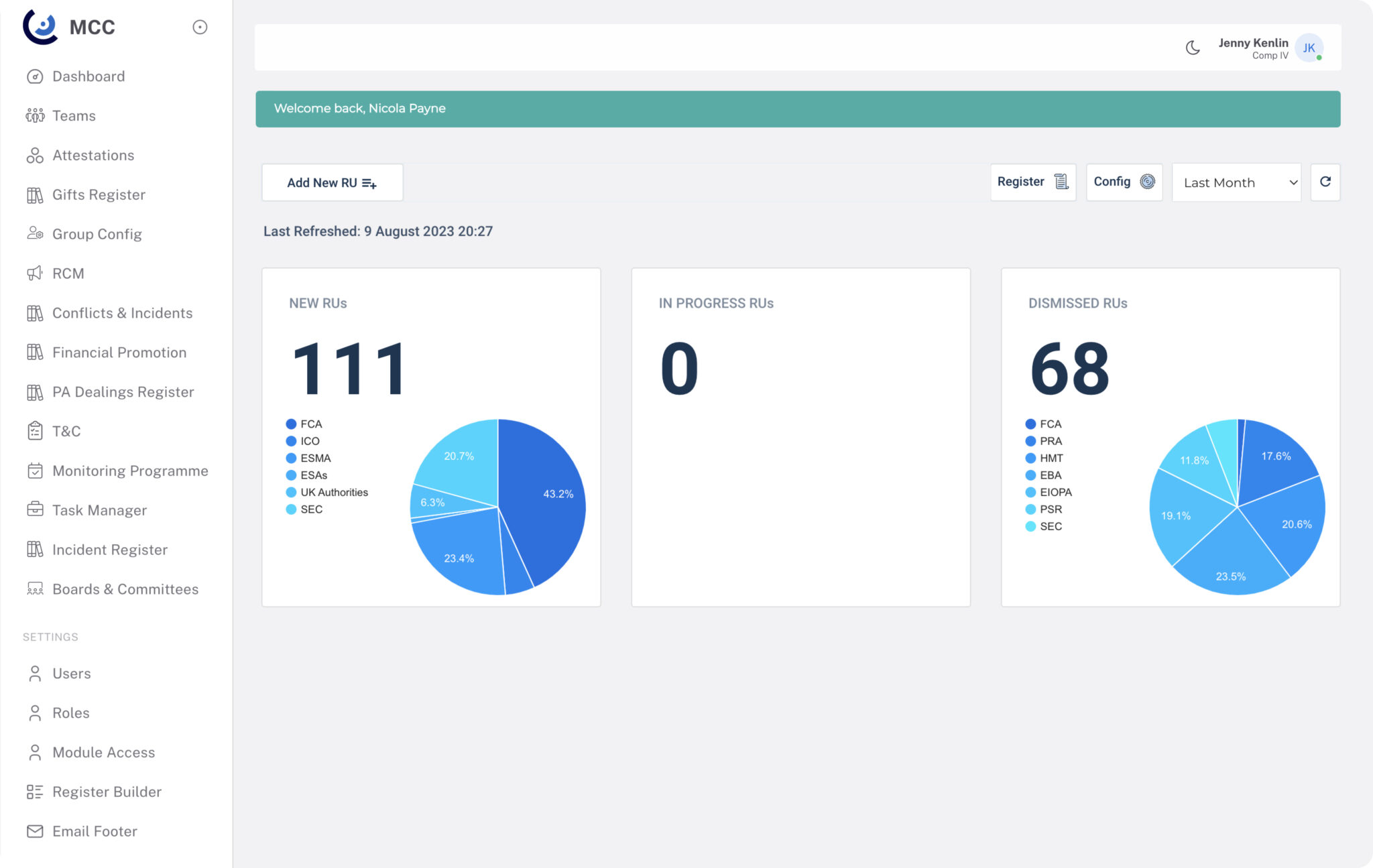 Regulatory Change Management My Compliance Centre